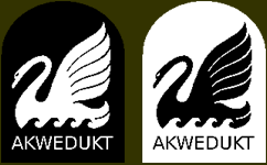 Logo wydawnictwa Akwedukt